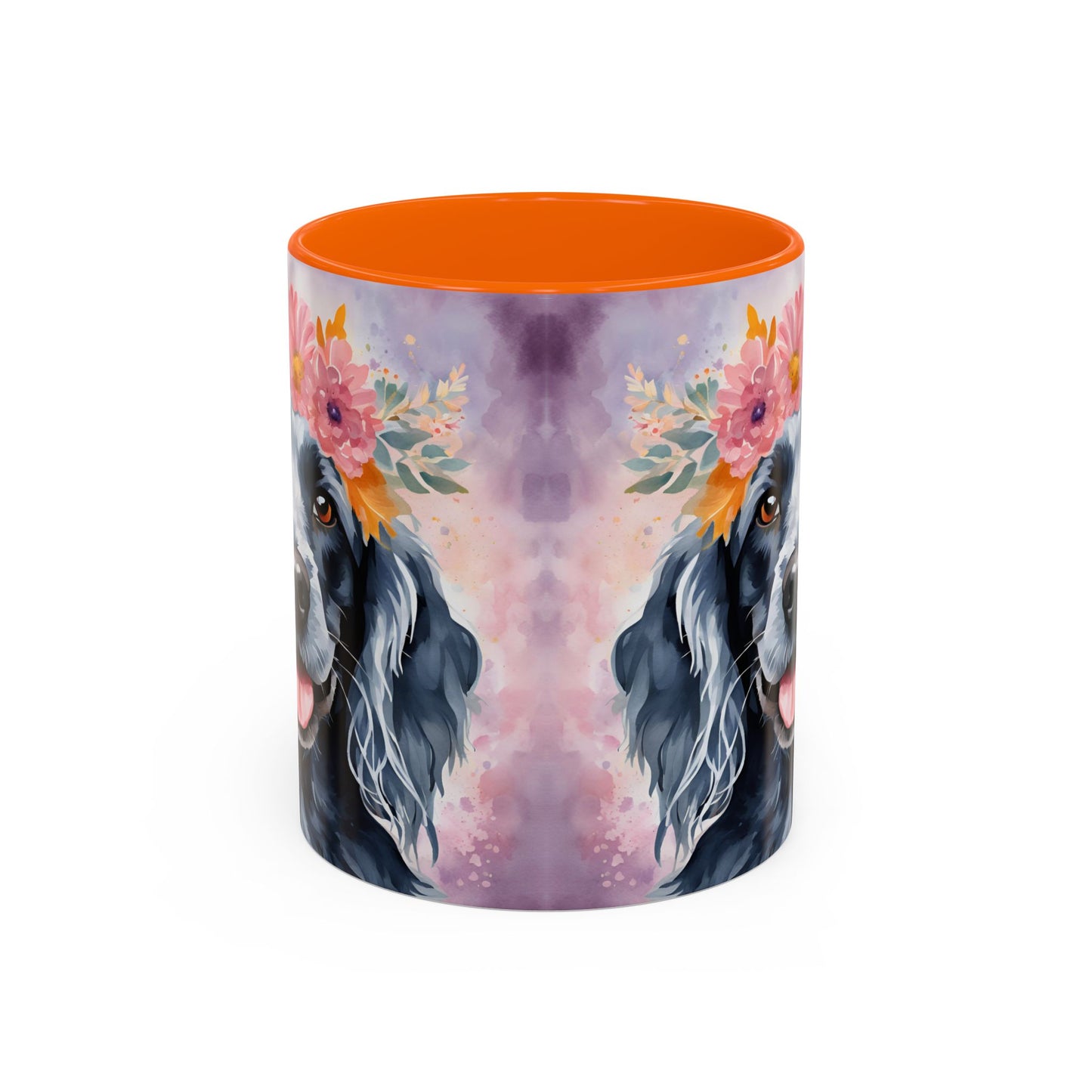 Blue Roan Cocker Spaniel 02 Accent Coffee Mug - Dog Lover Gift