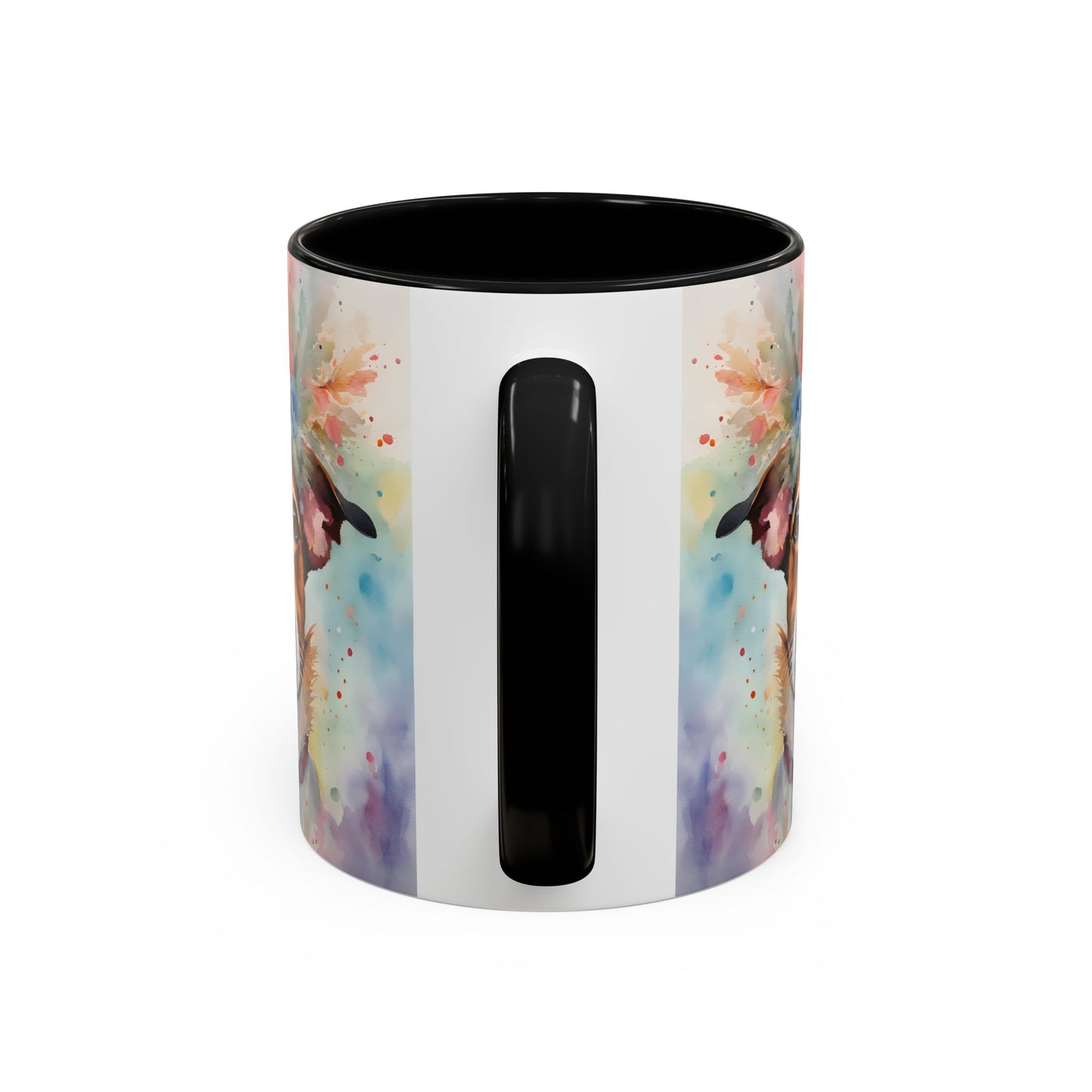 Jack Russell 04 Accent Coffee Mug - Dog Lover Gift