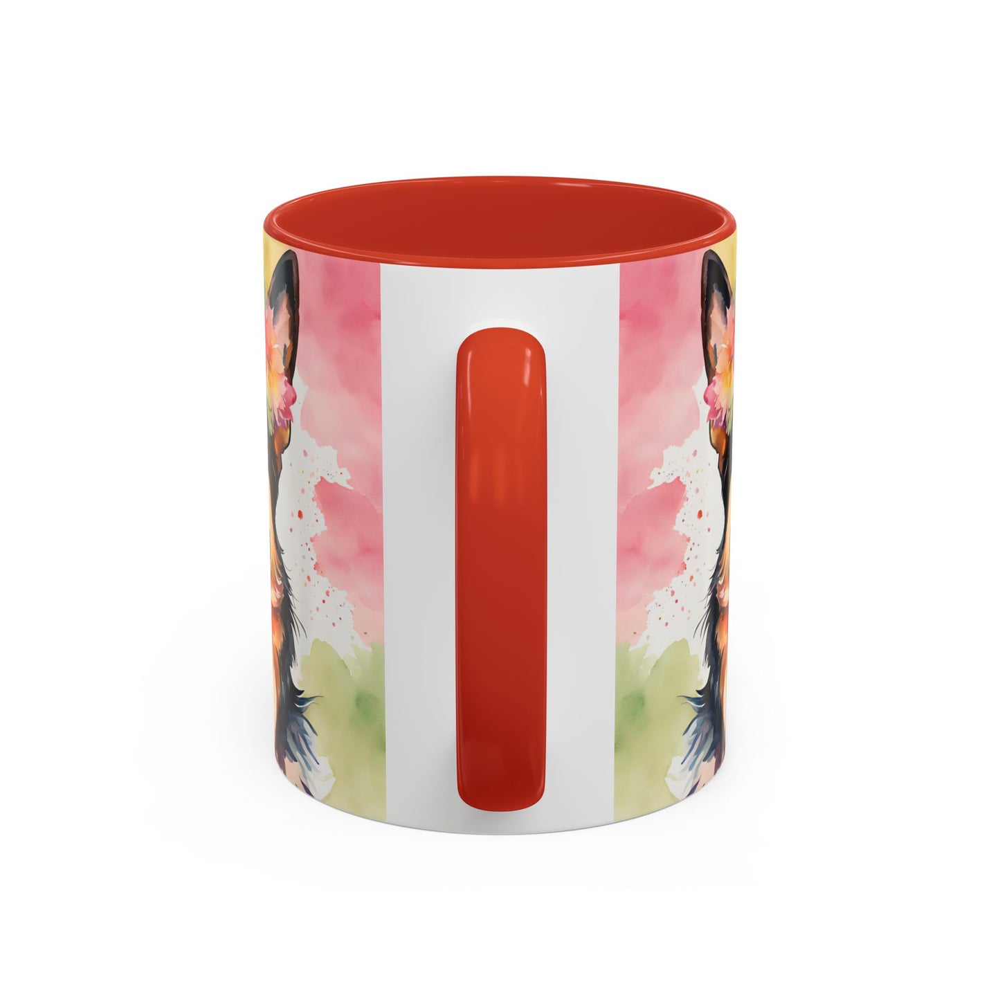 German Shepherd 03 Accent Coffee Mug - Dog Lover Gift