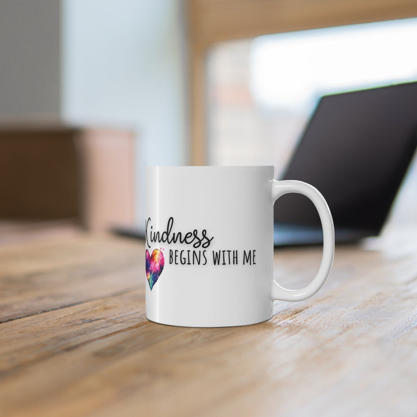 Kindness Begins With Me Ceramic Mug 11oz