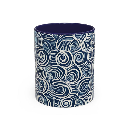 Seashell 6 Accent Coffee Mug (11oz)