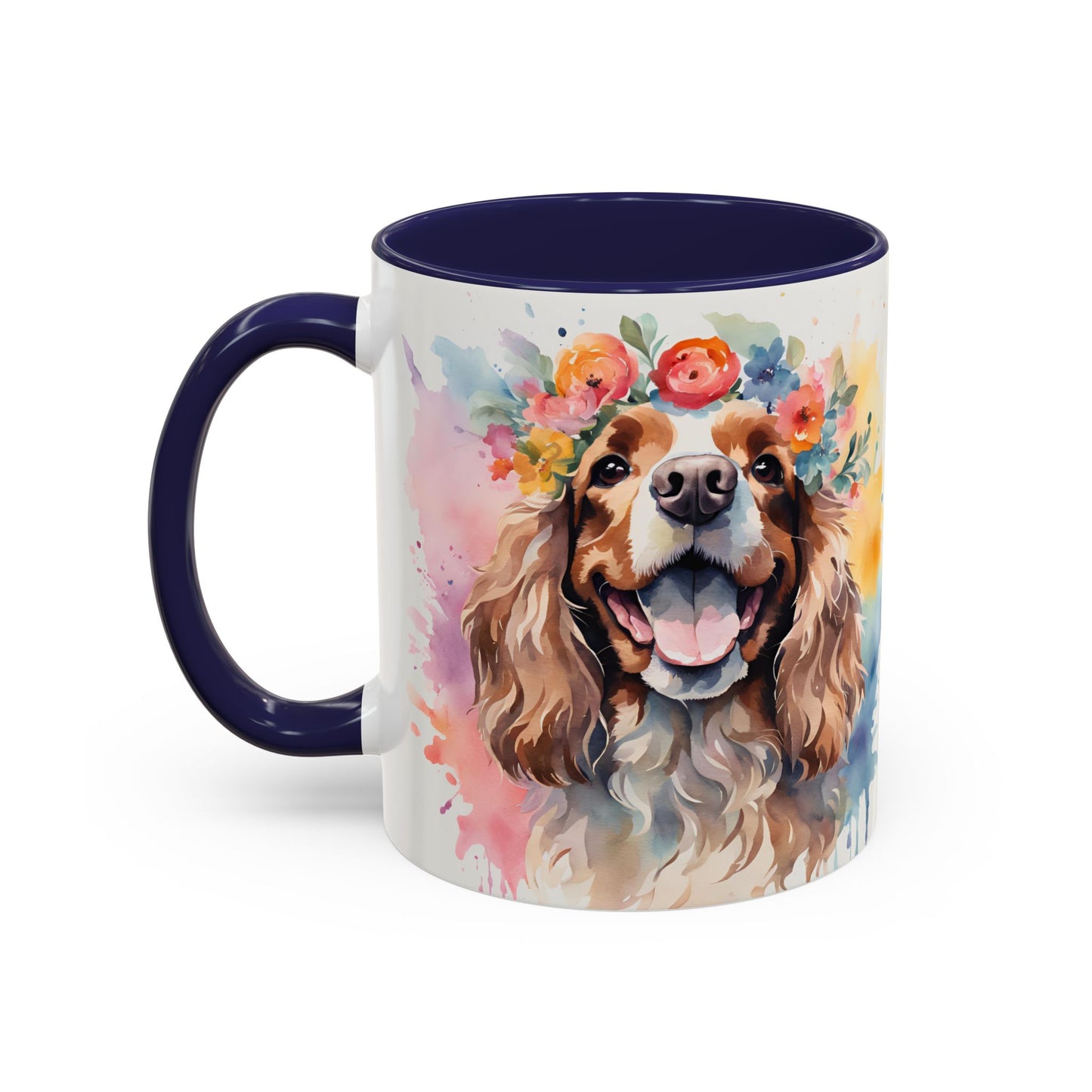 Cocker Spaniel 02 Accent Coffee Mug - Dog Lover Gift