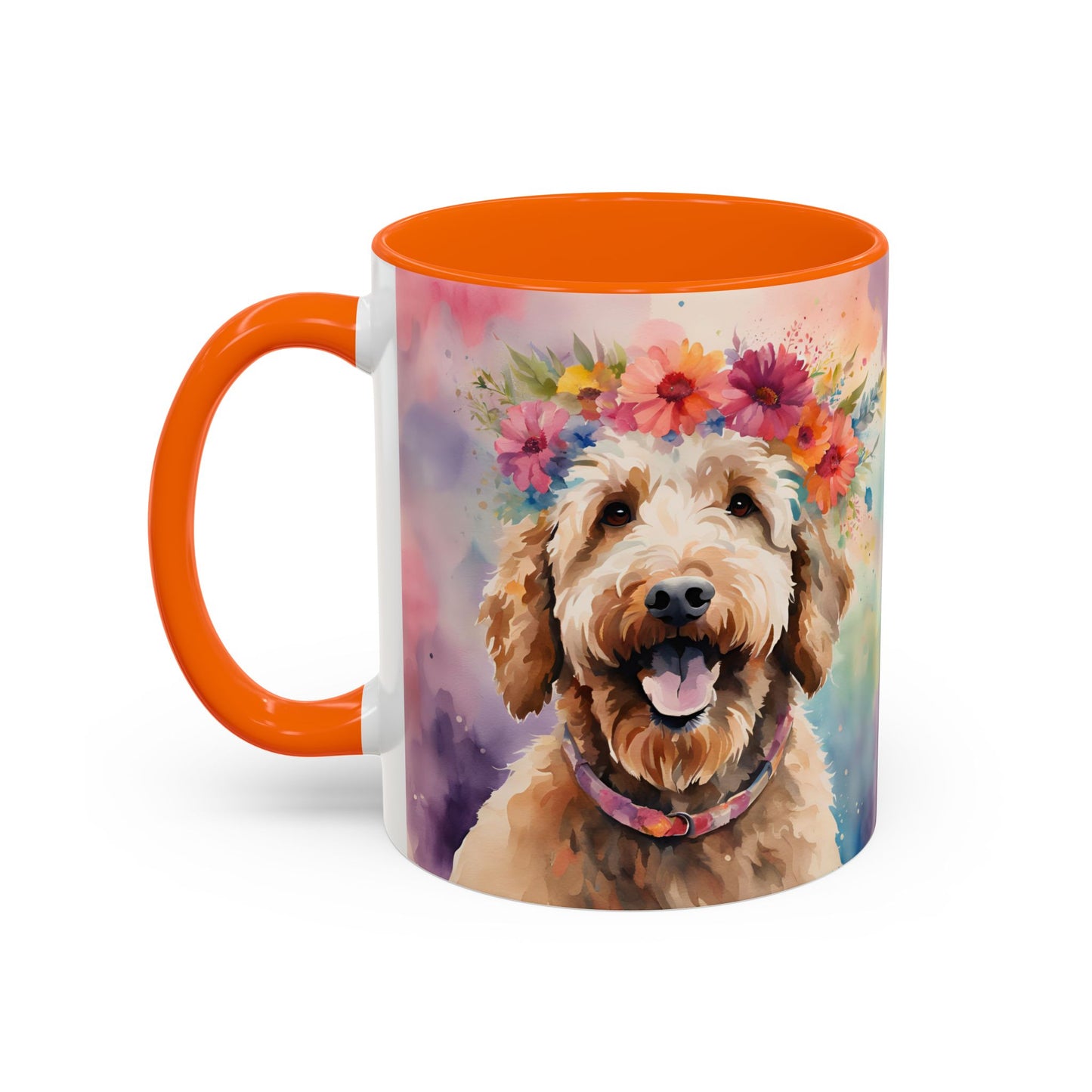 Labradoodle 04 Accent Coffee Mug - Dog Lover Gift