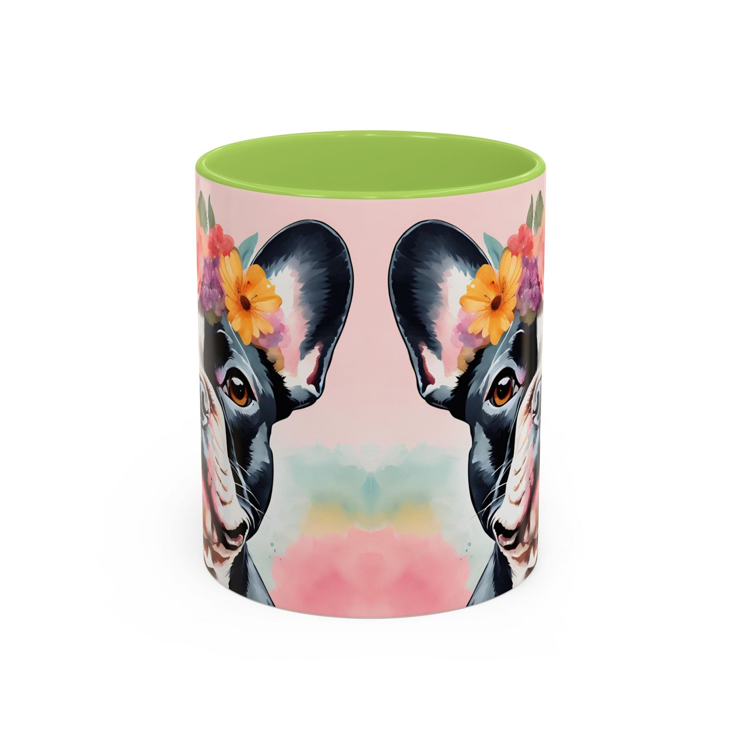 French Bulldog 01 Accent Coffee Mug - Dog Lover Gift