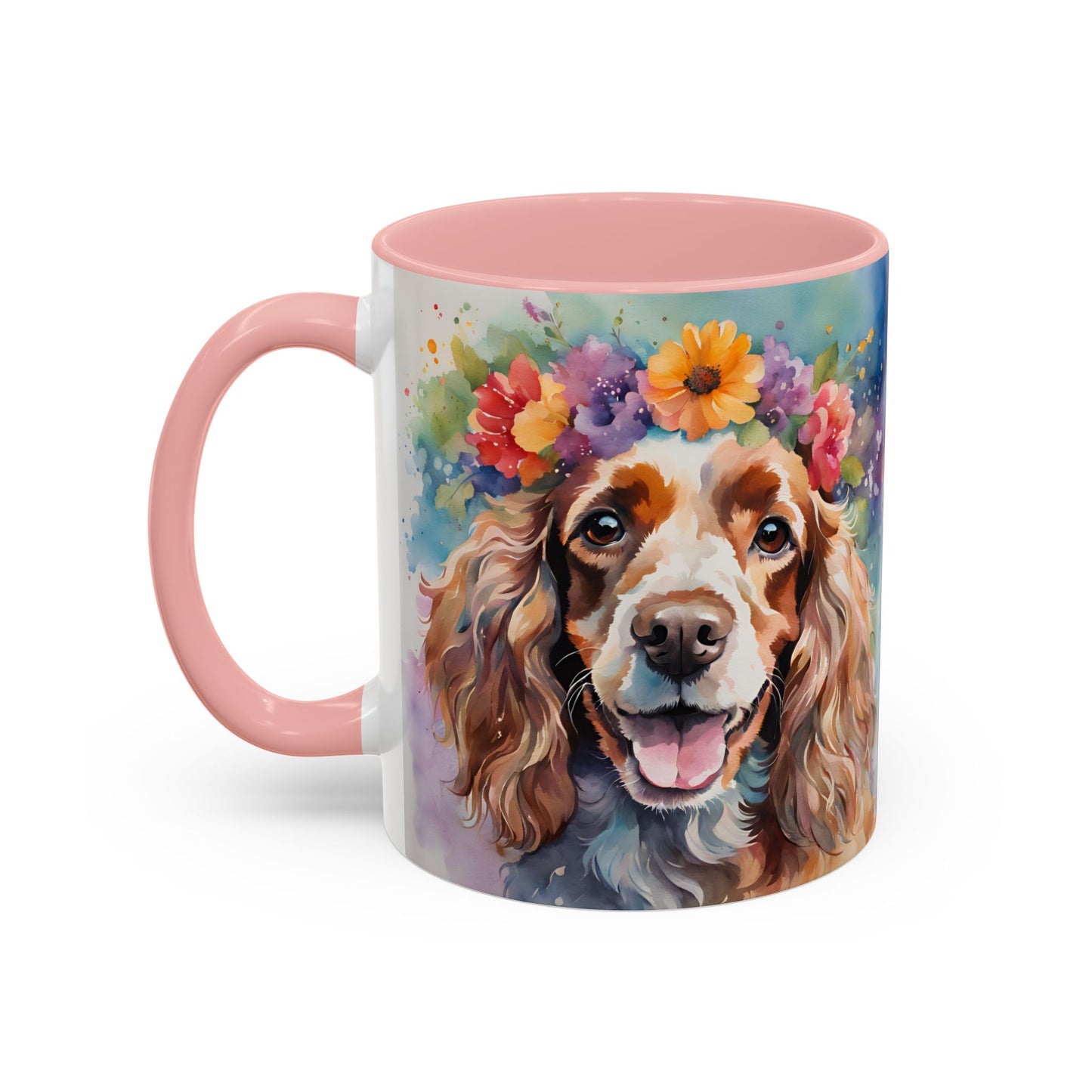 Cocker Spaniel 01 Accent Coffee Mug - Dog Lover Gift