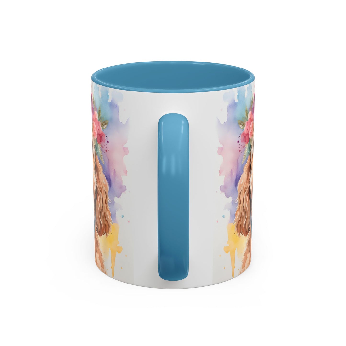 Cockapoo 02 Accent Coffee Mug - Dog Lover Gift