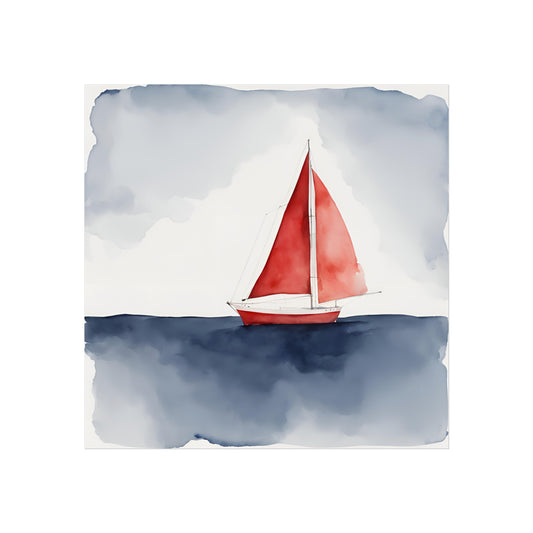 Blue Collection 17 Matte Print