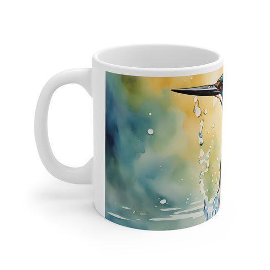 Kingfisher 03 Mug - Nature's Beauty Collection