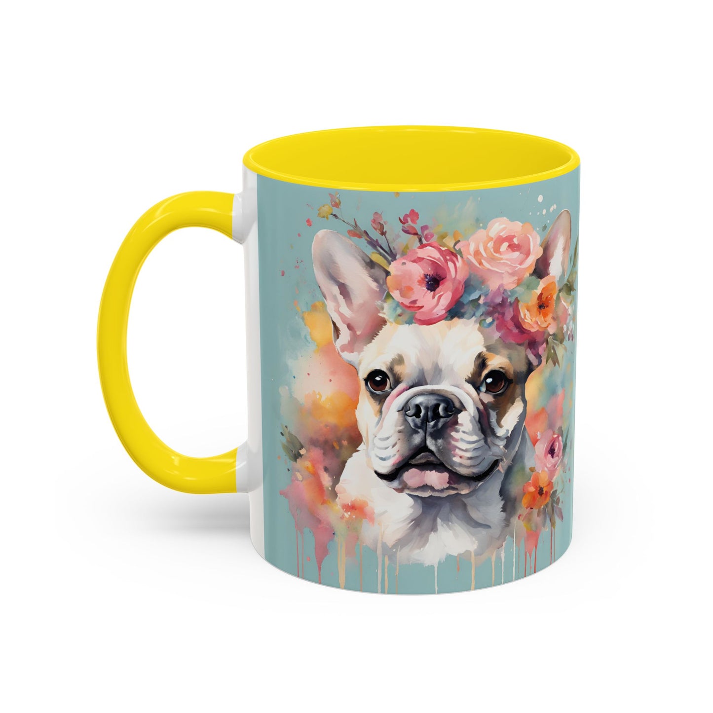 French Bulldog 02 Accent Coffee Mug - Dog Lover Gift