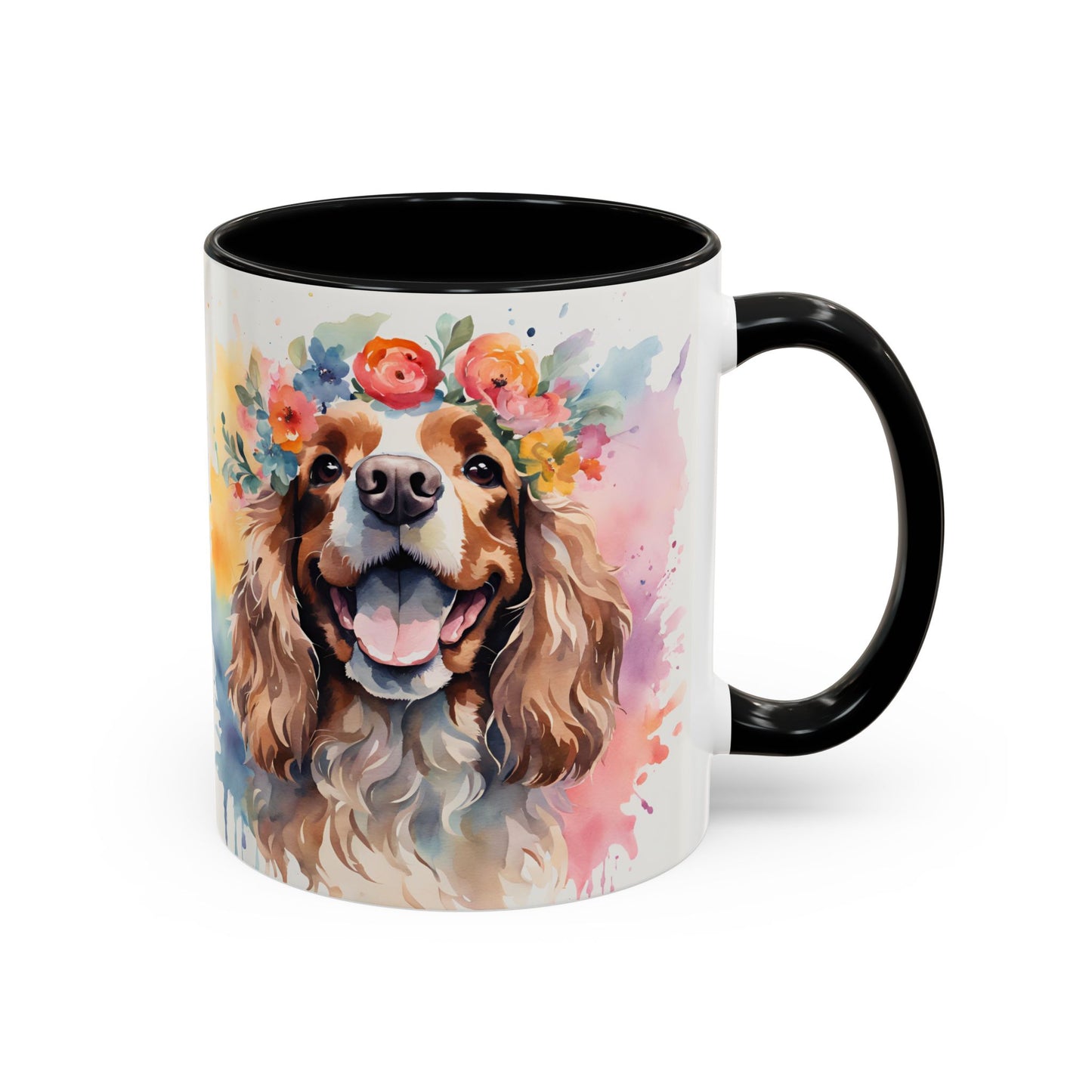 Cocker Spaniel 02 Accent Coffee Mug - Dog Lover Gift