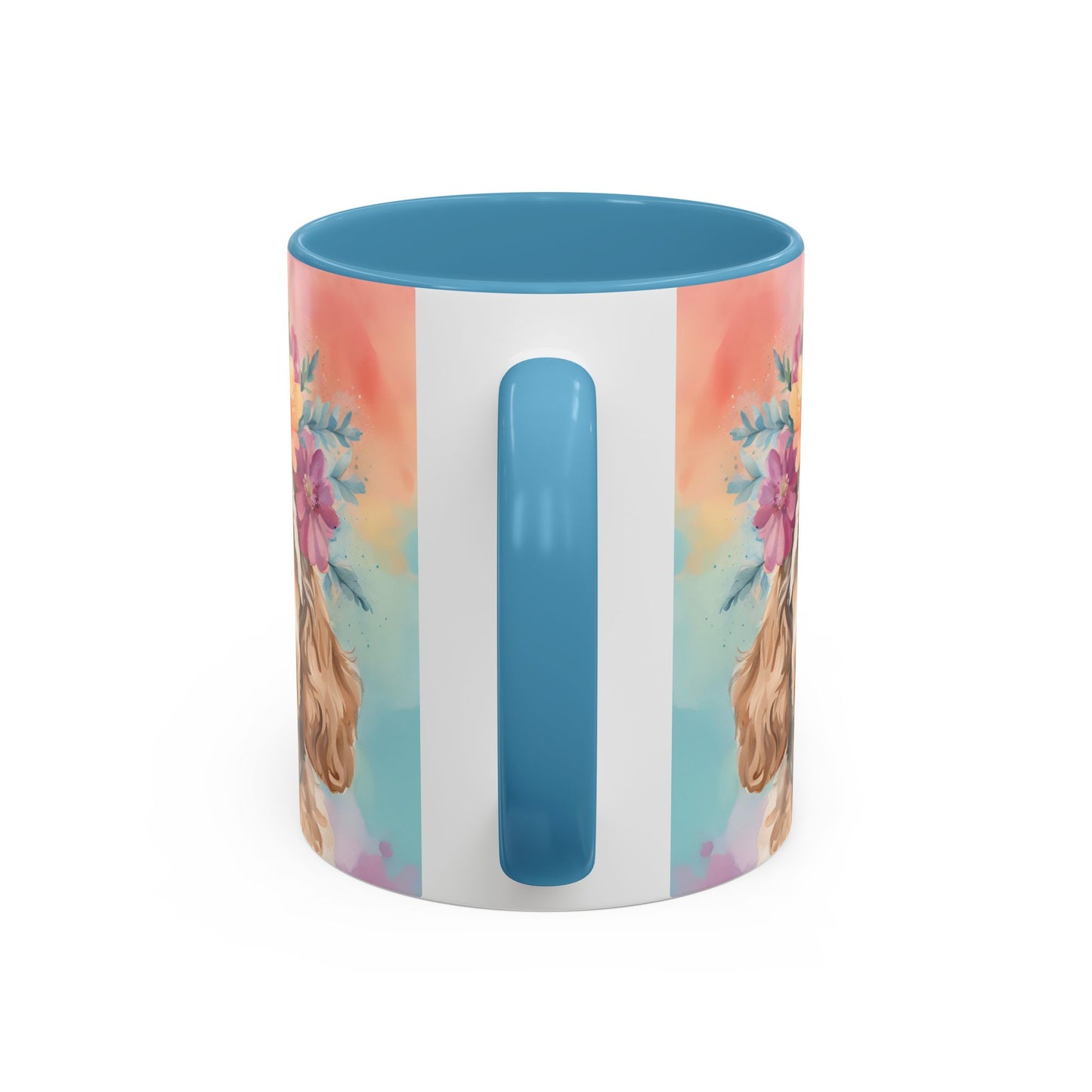 Cockapoo 01 Accent Coffee Mug - Dog Lover Gift