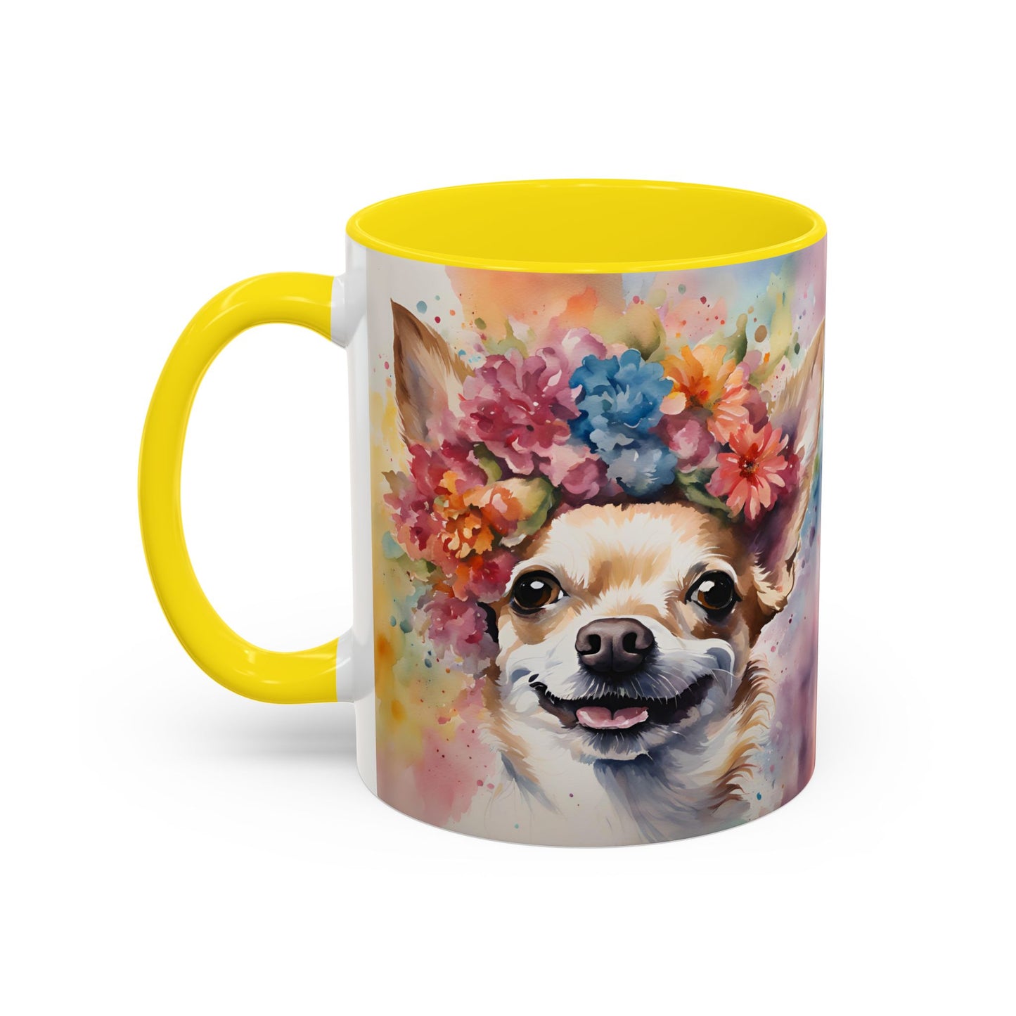 Chihuahua 04 Accent Coffee Mug - Dog Lover Gift