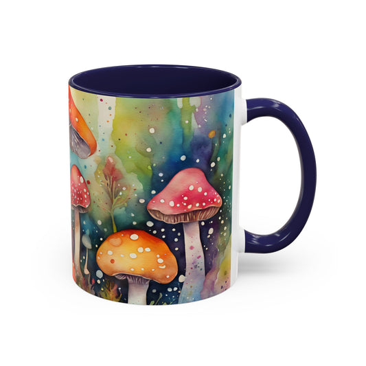 Mushroom 4 Accent Mug 11oz