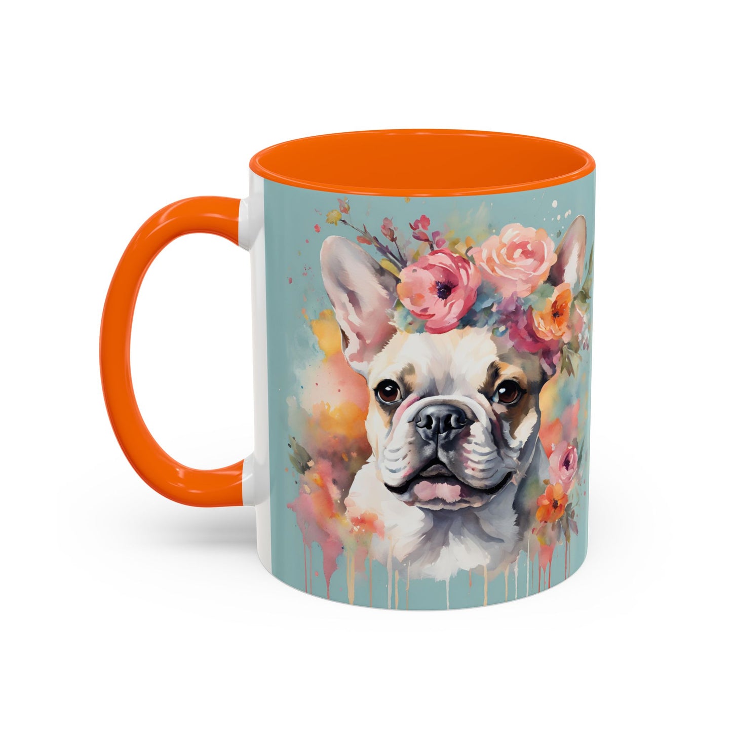 French Bulldog 02 Accent Coffee Mug - Dog Lover Gift