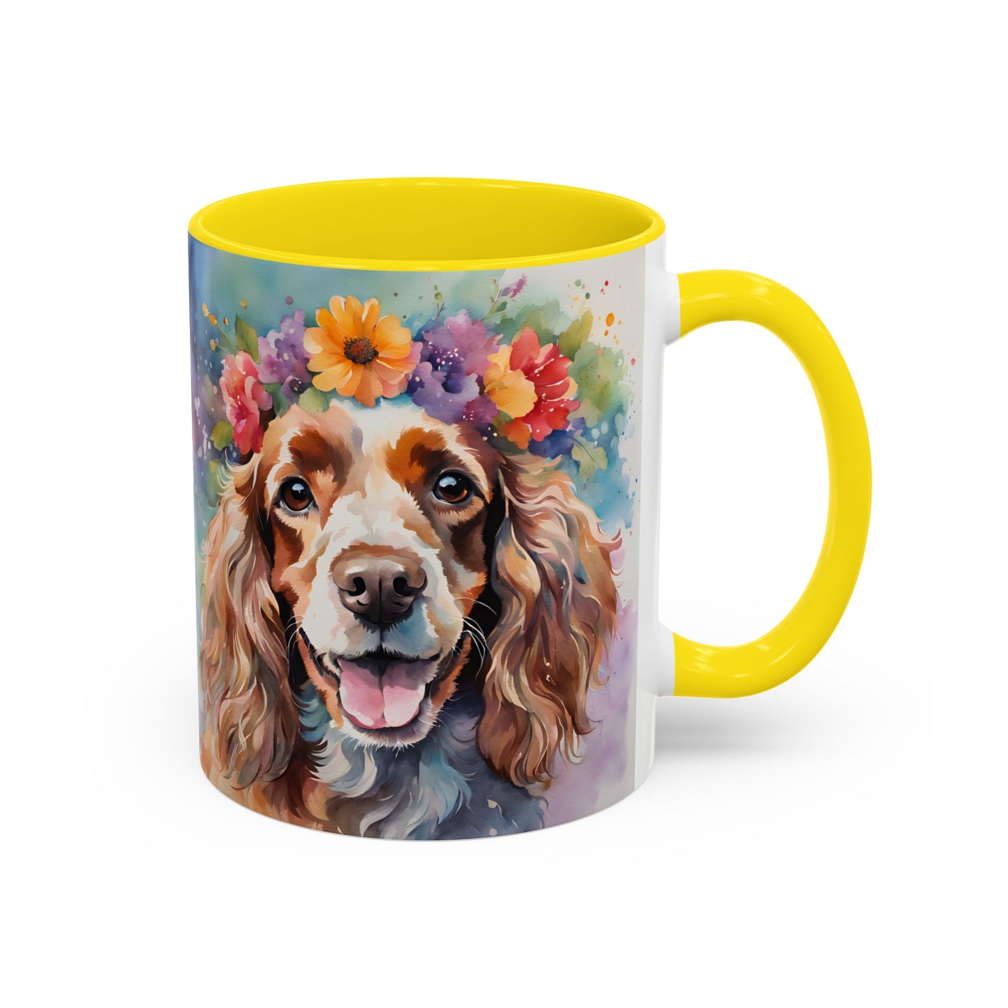 Cocker Spaniel 01 Accent Coffee Mug - Dog Lover Gift