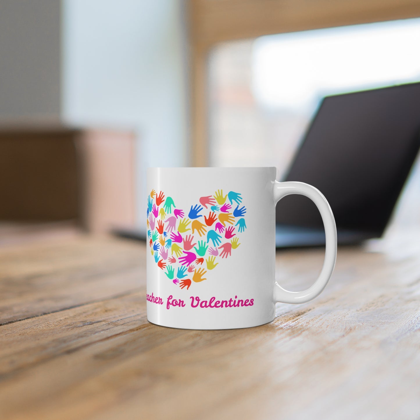 Teacher For Valentines 1 Mug Ceramic 11oz