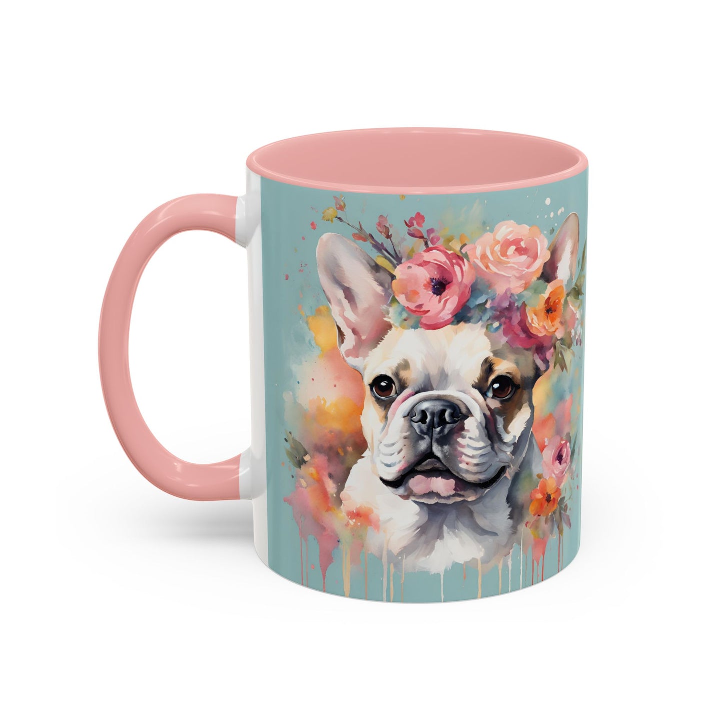 French Bulldog 02 Accent Coffee Mug - Dog Lover Gift