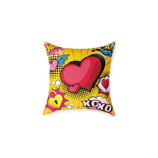 Snap! Pop Art Poly Pillow