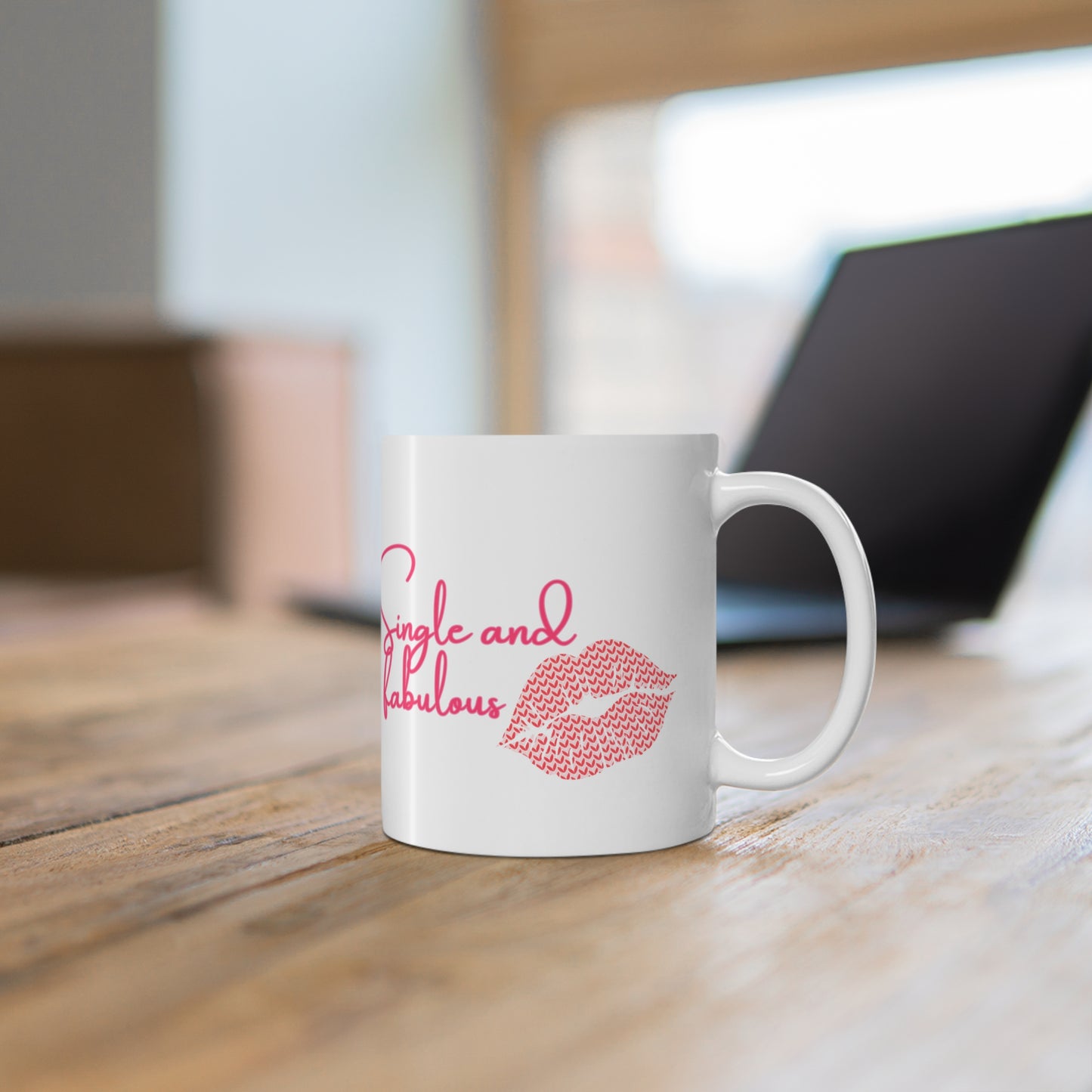 Single And Fabulous Valentines Mug Ceramic 11oz