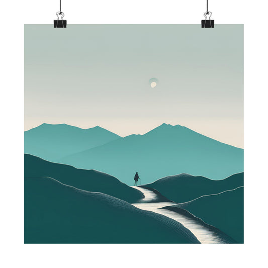 Lone Collection Walker 10 Matte Square Posters