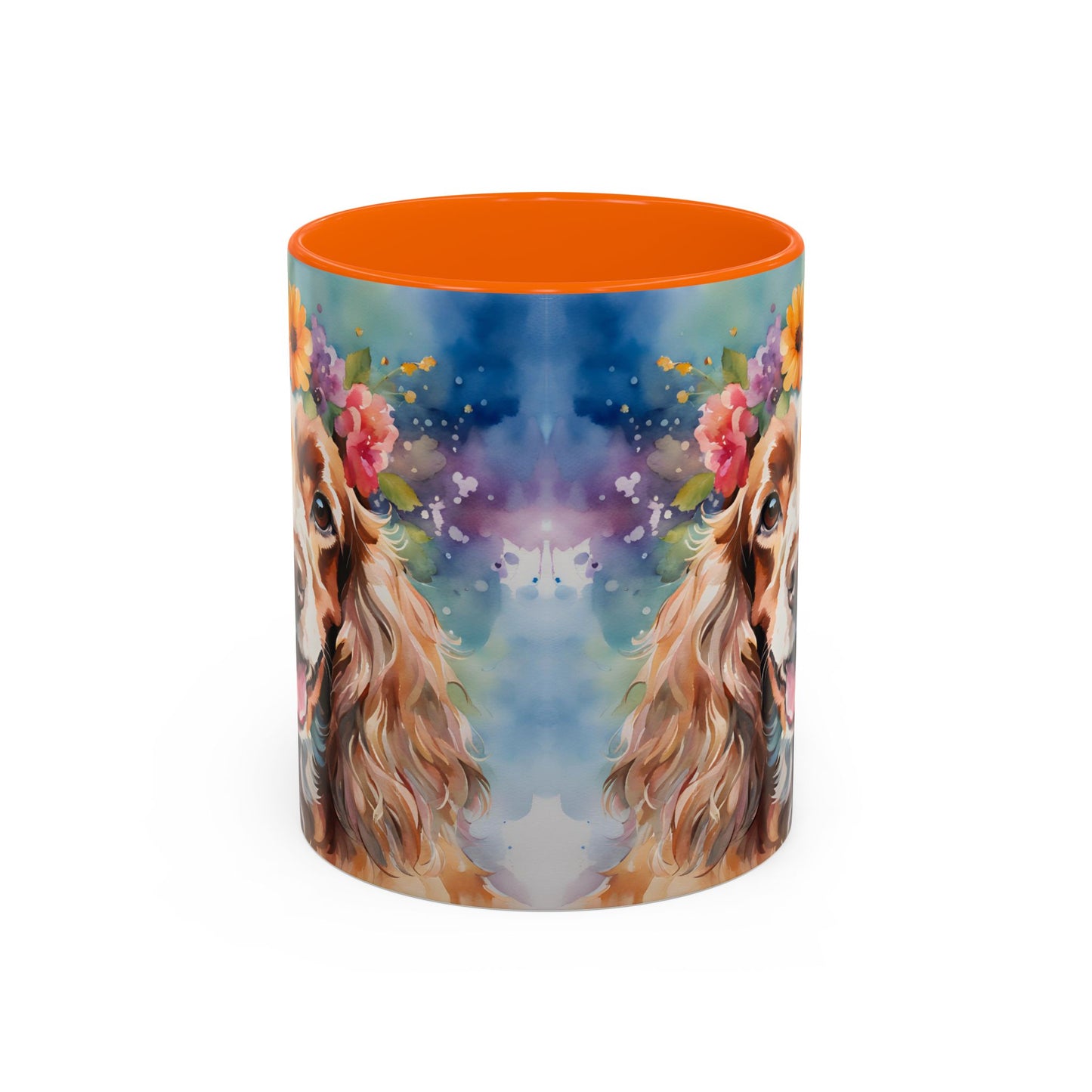 Cocker Spaniel 01 Accent Coffee Mug - Dog Lover Gift