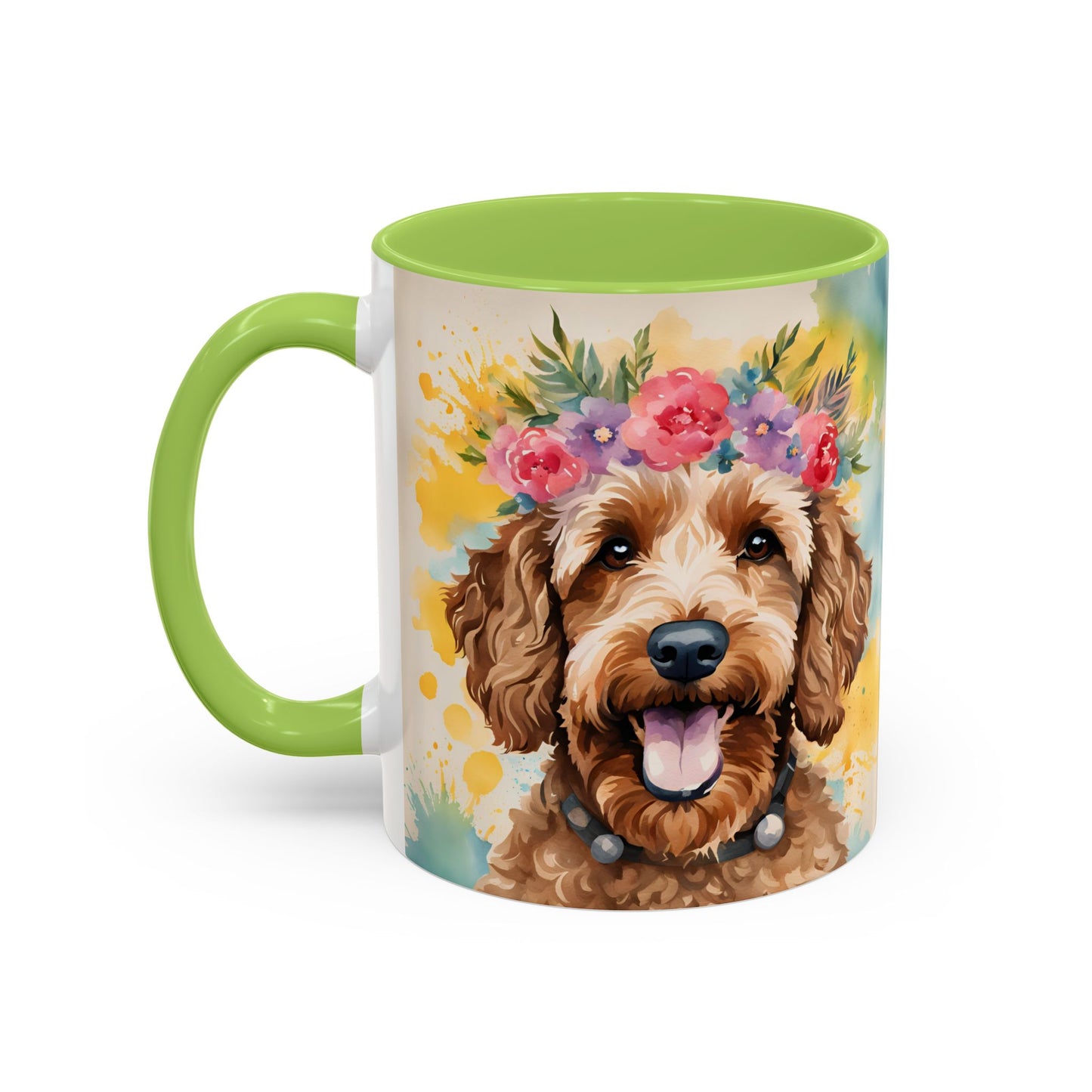 Cockapoo 04 Accent Coffee Mug - Dog Lover Gift