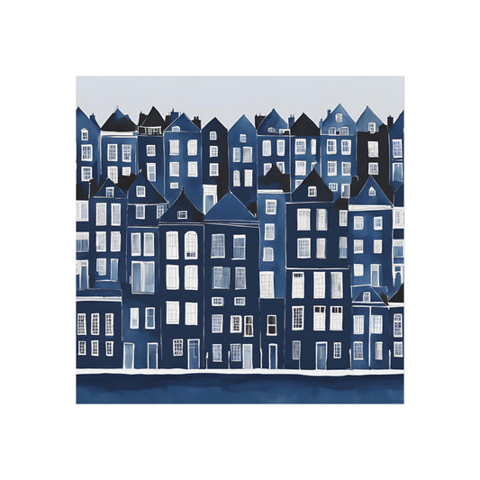 Blue Collection 27 Matte Print