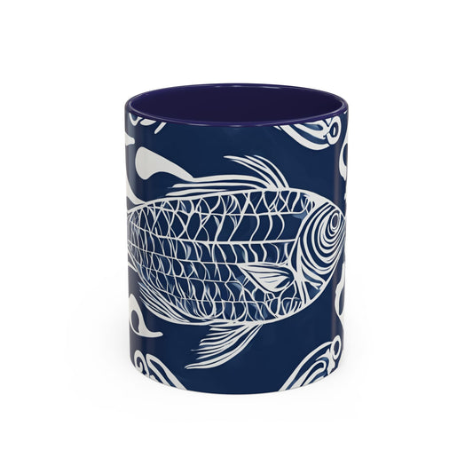 Fish 14 Accent Coffee Mug (11oz)