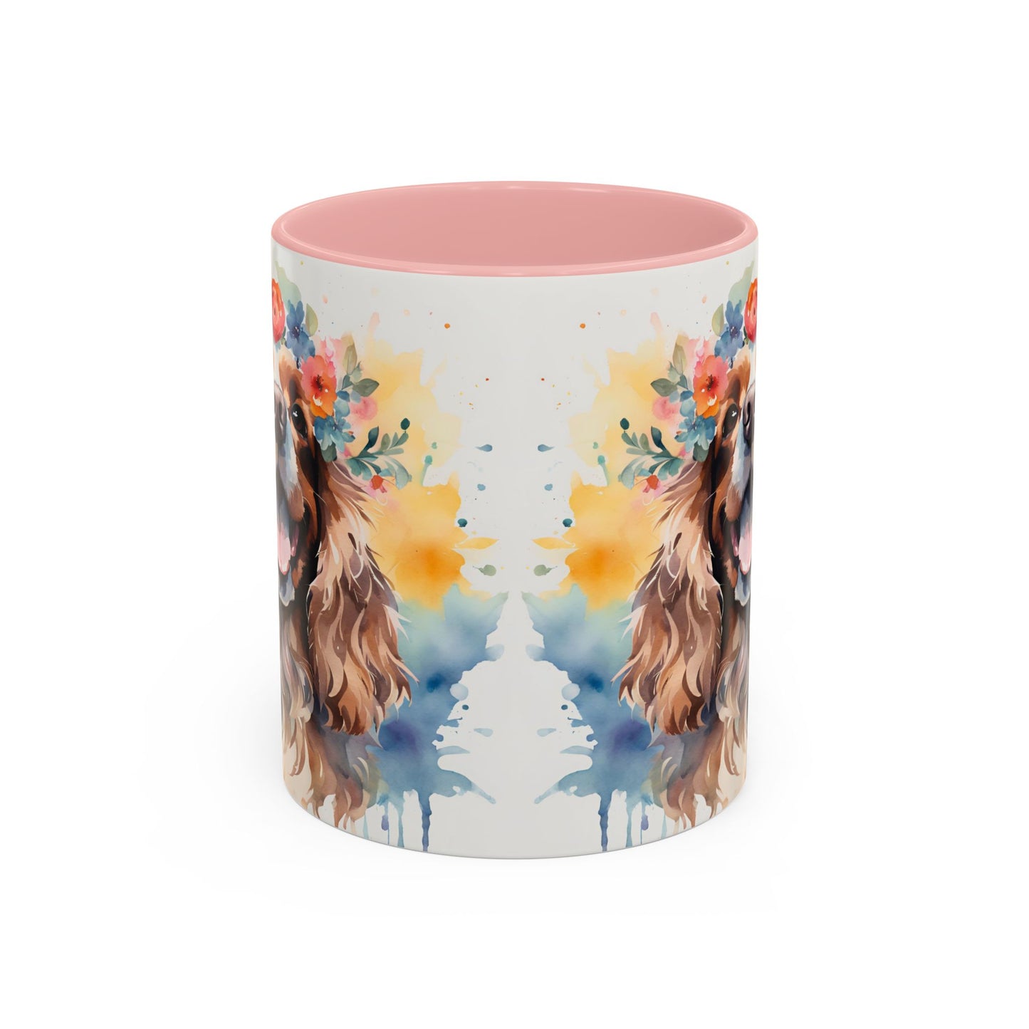 Cocker Spaniel 02 Accent Coffee Mug - Dog Lover Gift