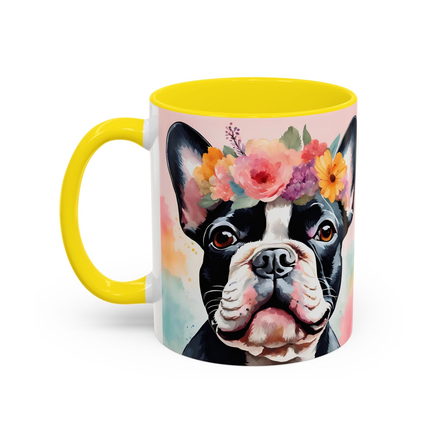 French Bulldog 01 Accent Coffee Mug - Dog Lover Gift