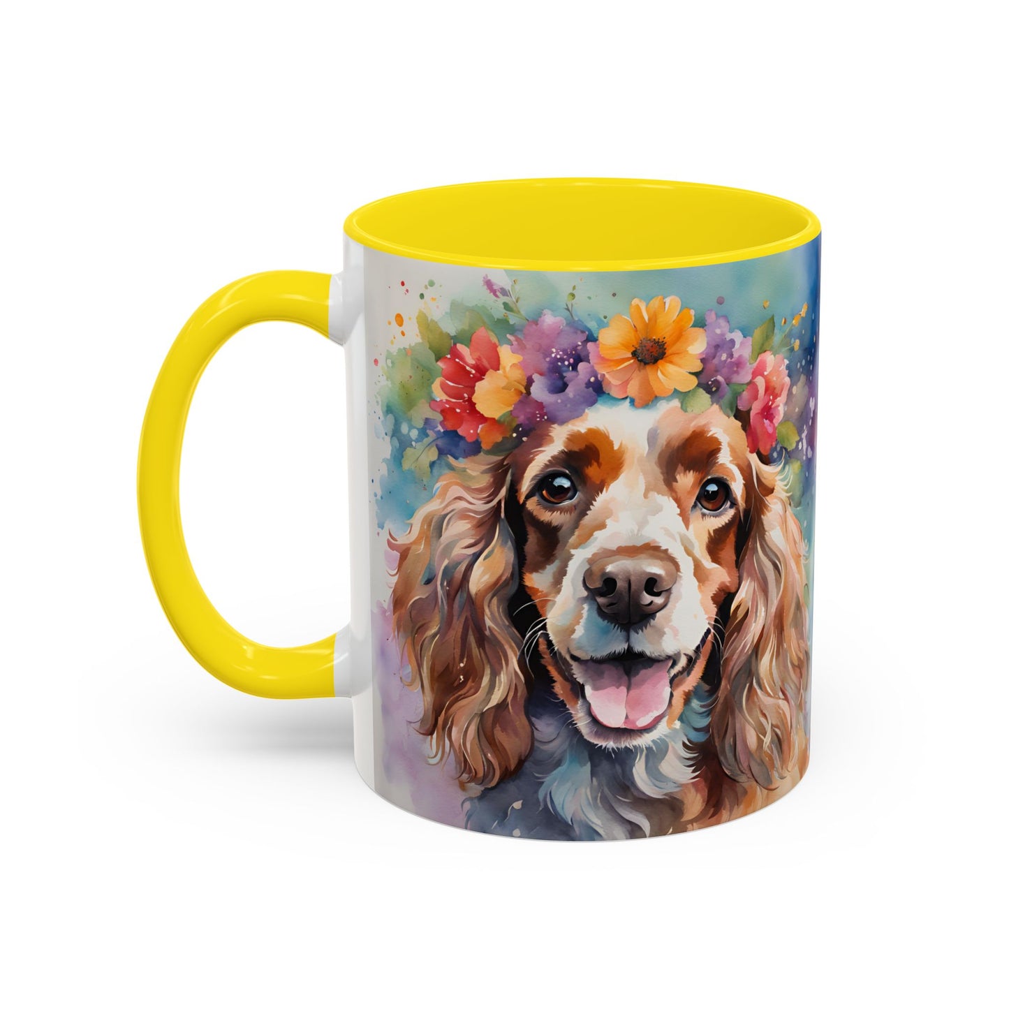 Cocker Spaniel 01 Accent Coffee Mug - Dog Lover Gift