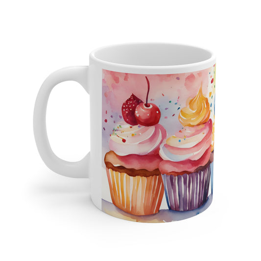 Cup Cakes 01 Mug - Nature's Beauty Collection