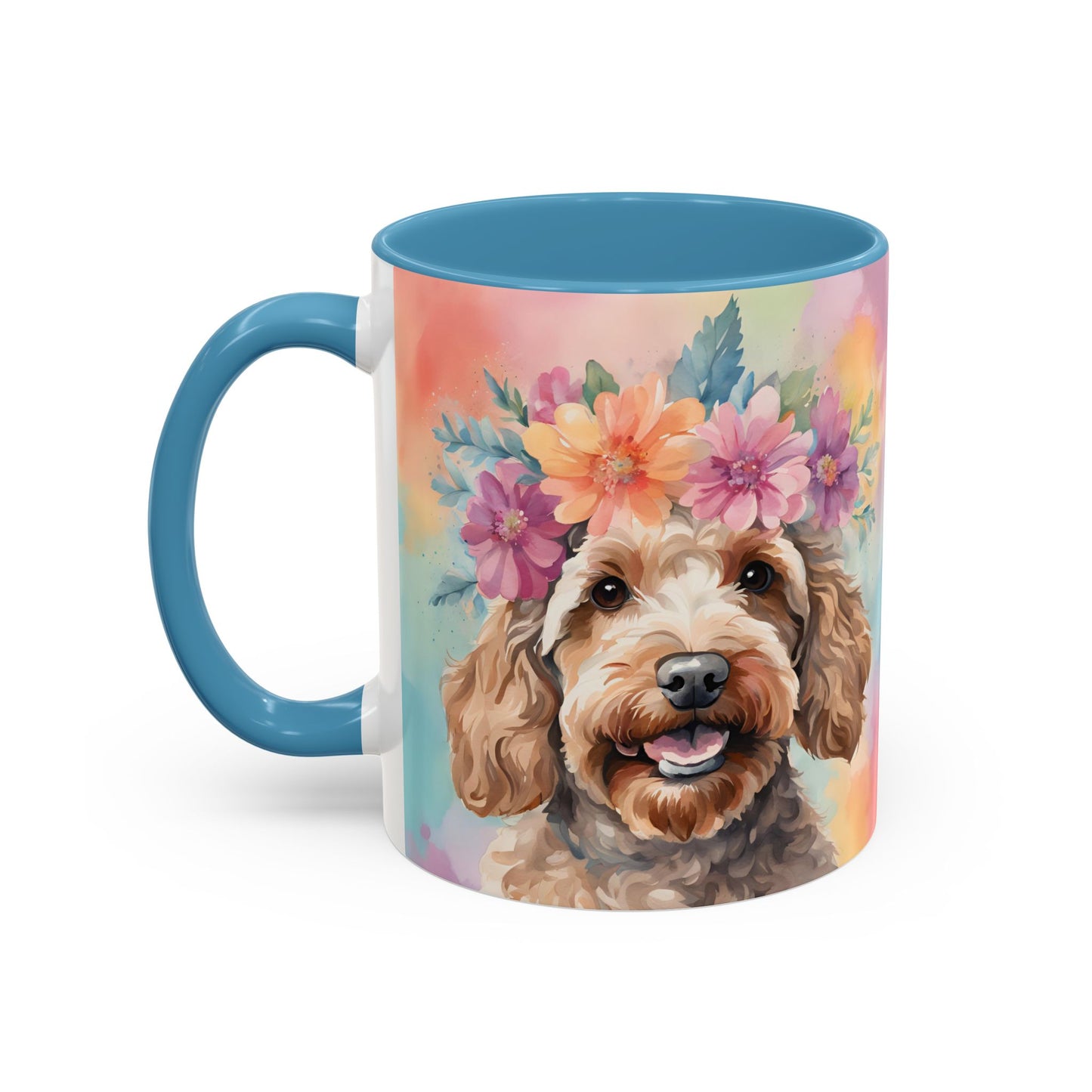 Cockapoo 01 Accent Coffee Mug - Dog Lover Gift