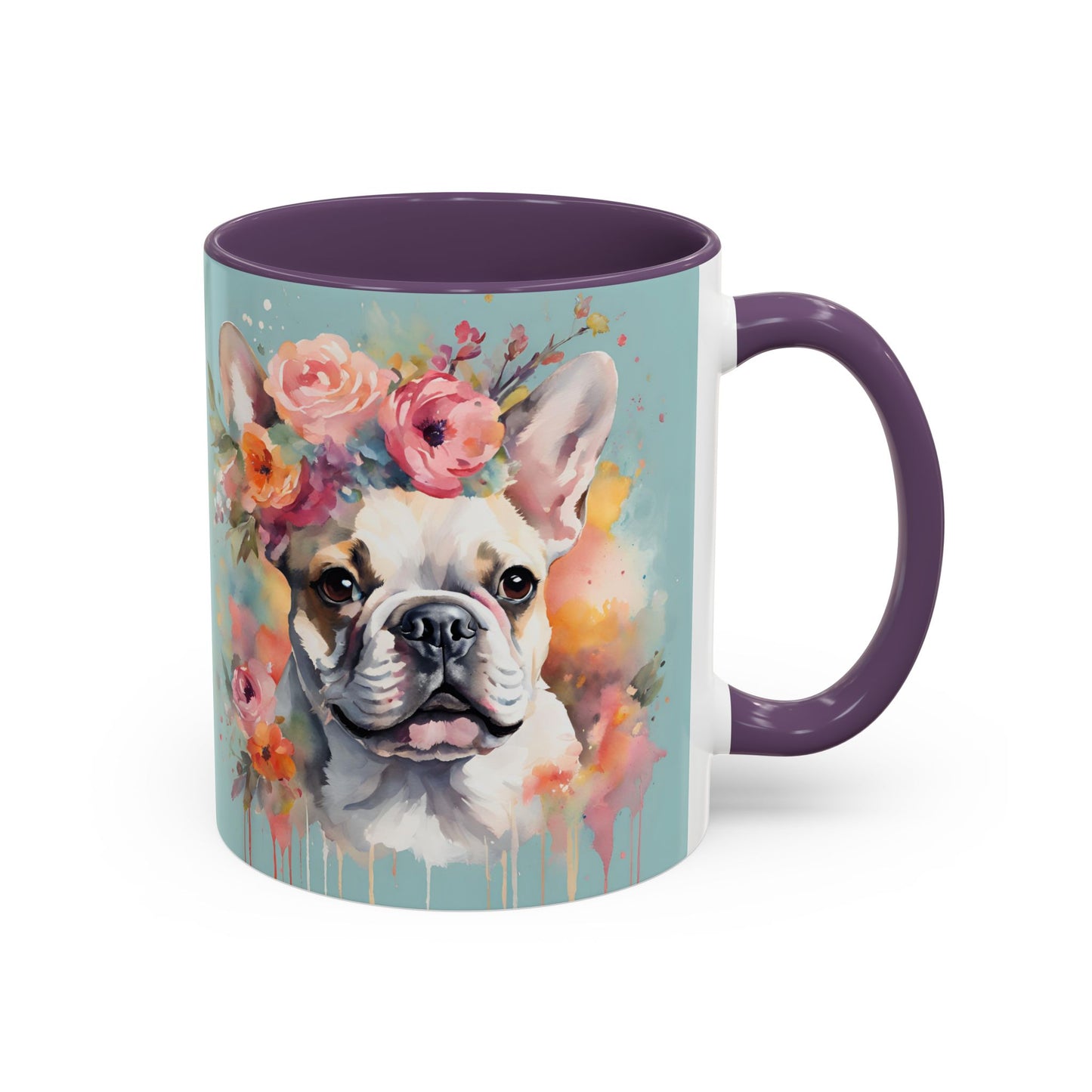 French Bulldog 02 Accent Coffee Mug - Dog Lover Gift