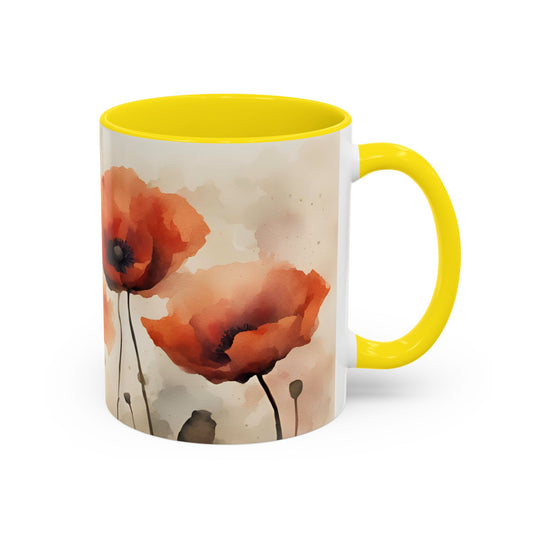 Poppy 1 Accent Mug 11oz