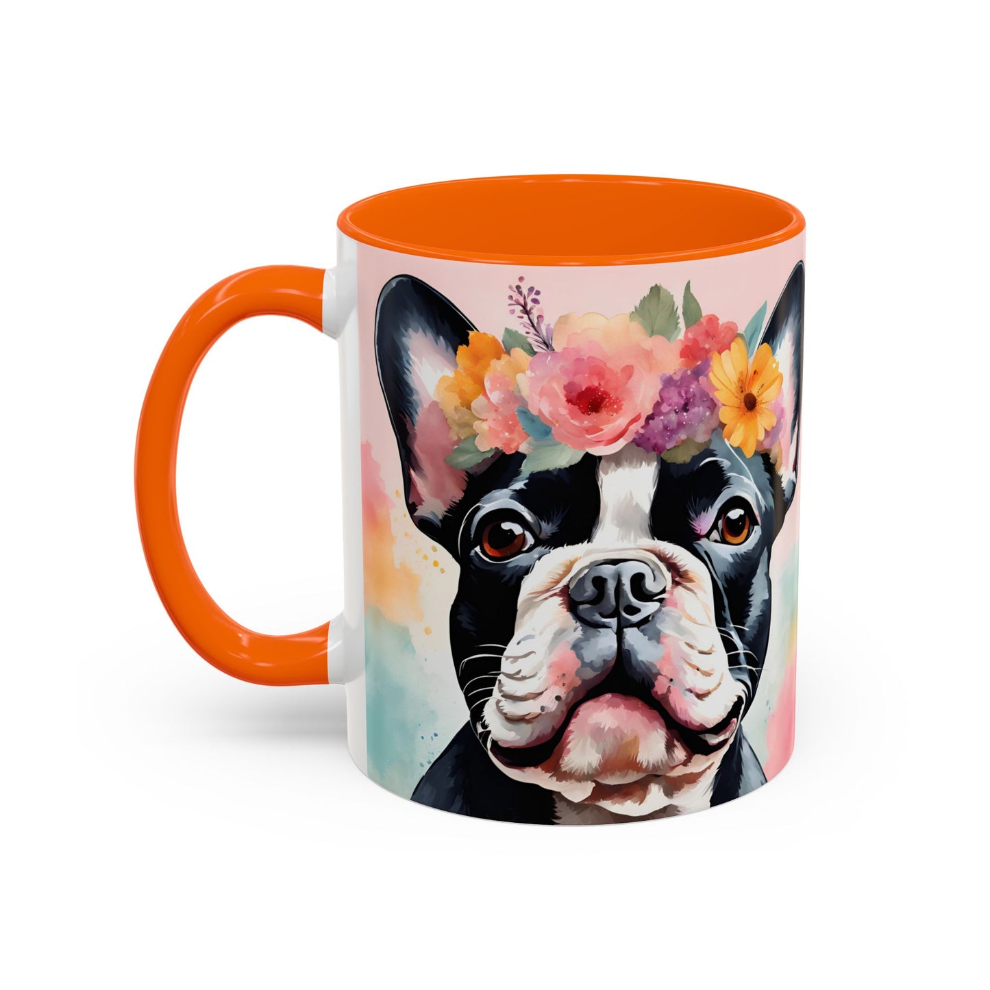 French Bulldog 01 Accent Coffee Mug - Dog Lover Gift