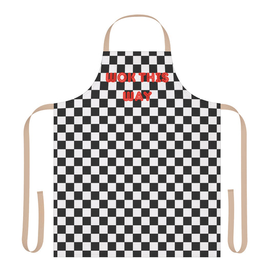 Wok This Way Apron, Cooking Pun