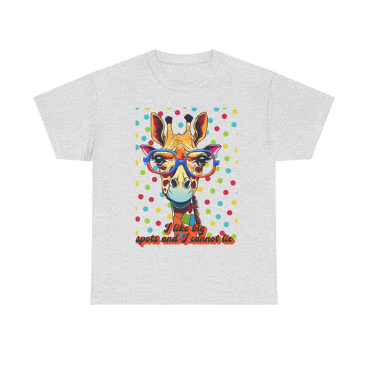 I Like Big Spots And I Cannot Lie Unisex Heavy Cotton Tee