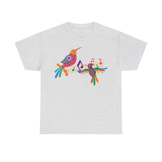 Jazzy birds 06 Unisex Heavy Cotton Tee