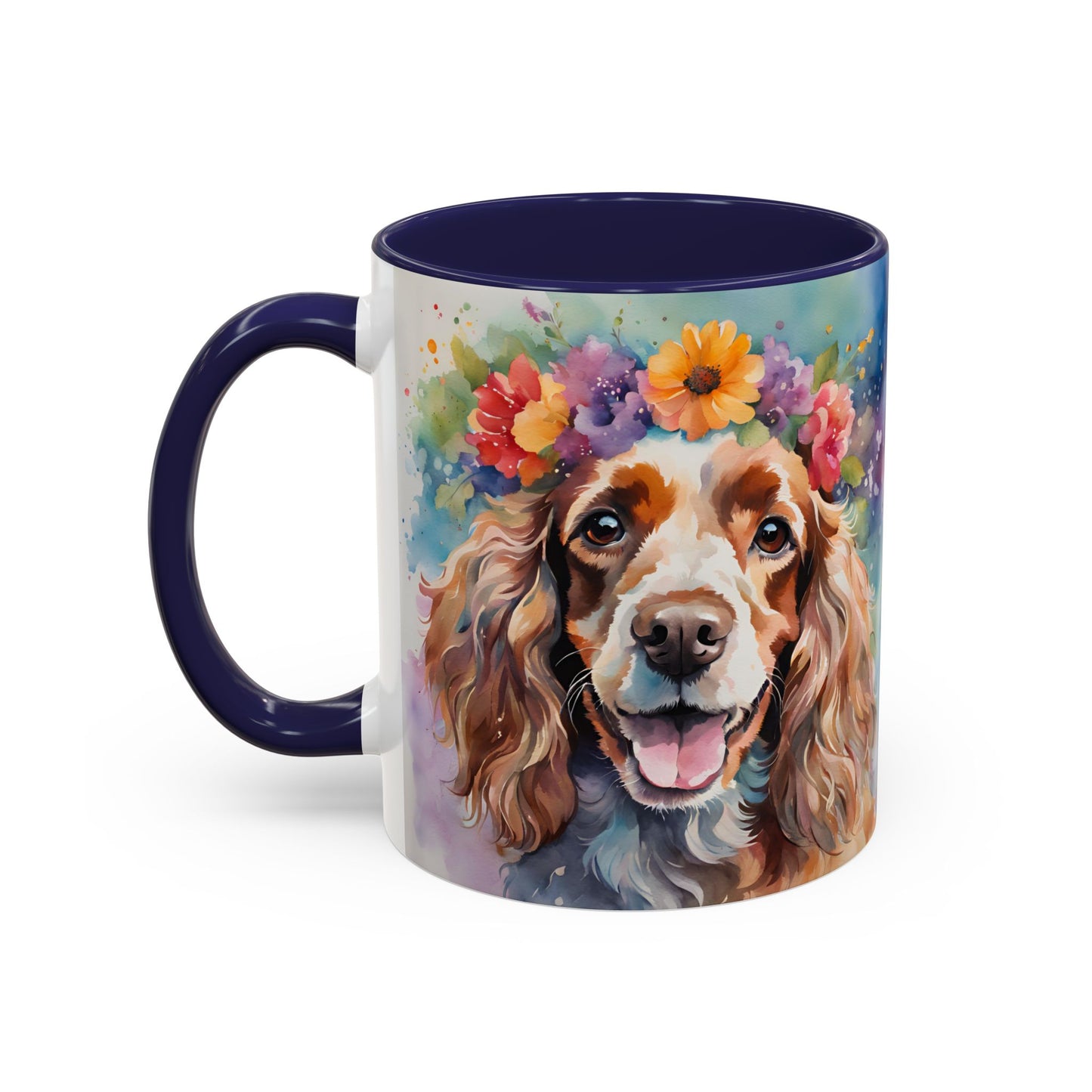 Cocker Spaniel 01 Accent Coffee Mug - Dog Lover Gift