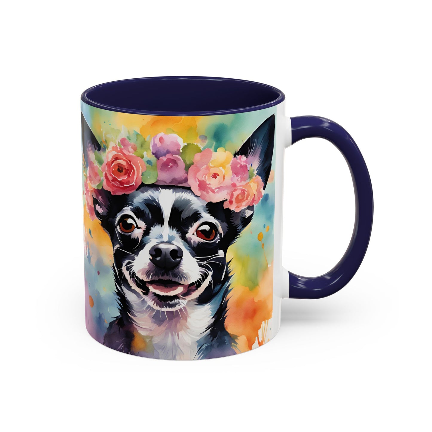 Chihuahua 03 Accent Coffee Mug - Dog Lover Gift
