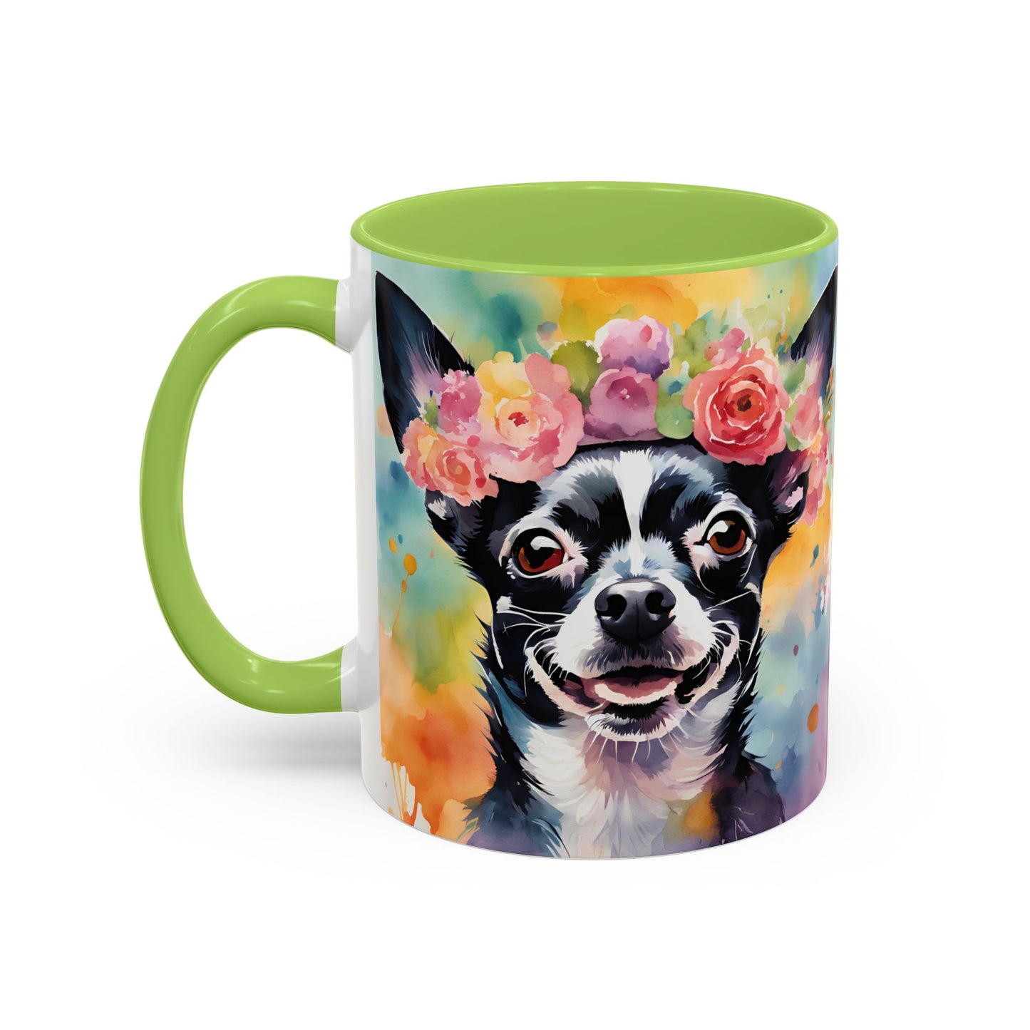 Chihuahua 03 Accent Coffee Mug - Dog Lover Gift