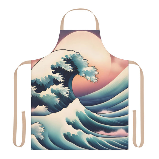 Waves 1 Apron, 5 Color Straps (AOP)