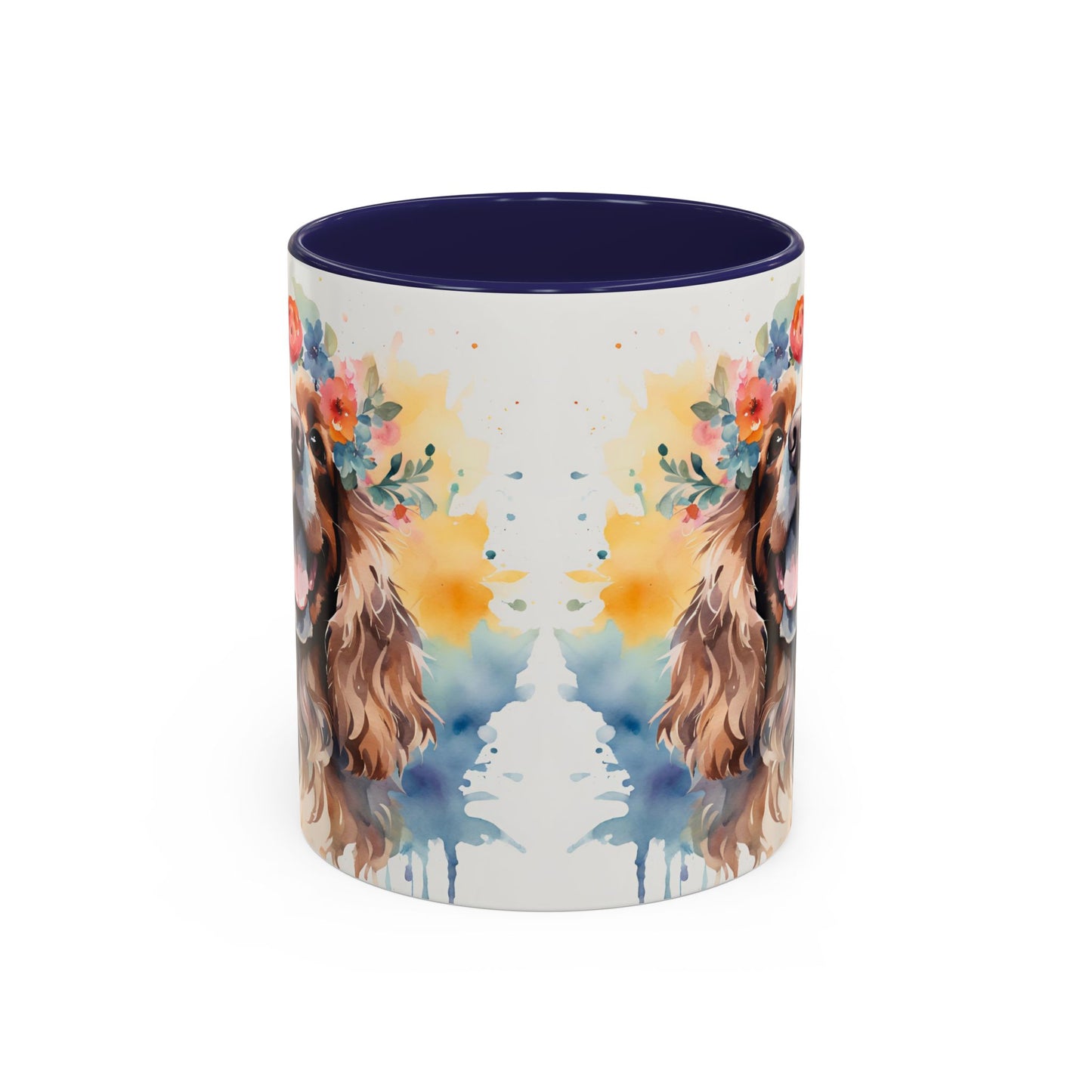 Cocker Spaniel 02 Accent Coffee Mug - Dog Lover Gift