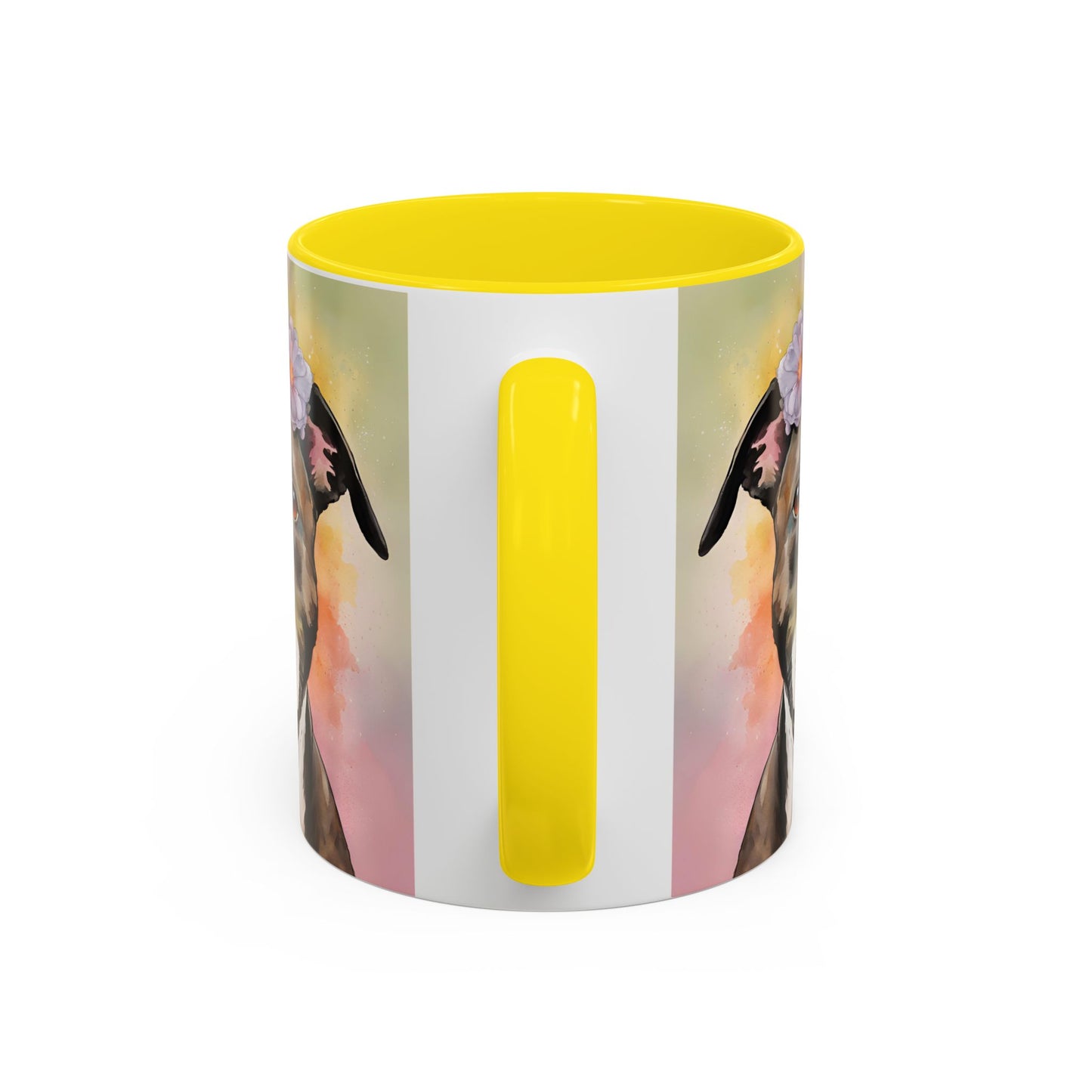 Staffordshire Bull Terrier 01 Accent Coffee Mug - Dog Lover Gift