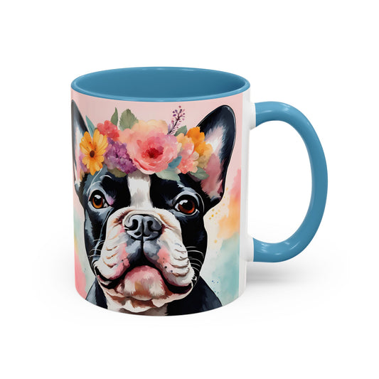 French Bulldog 01 Accent Coffee Mug - Dog Lover Gift