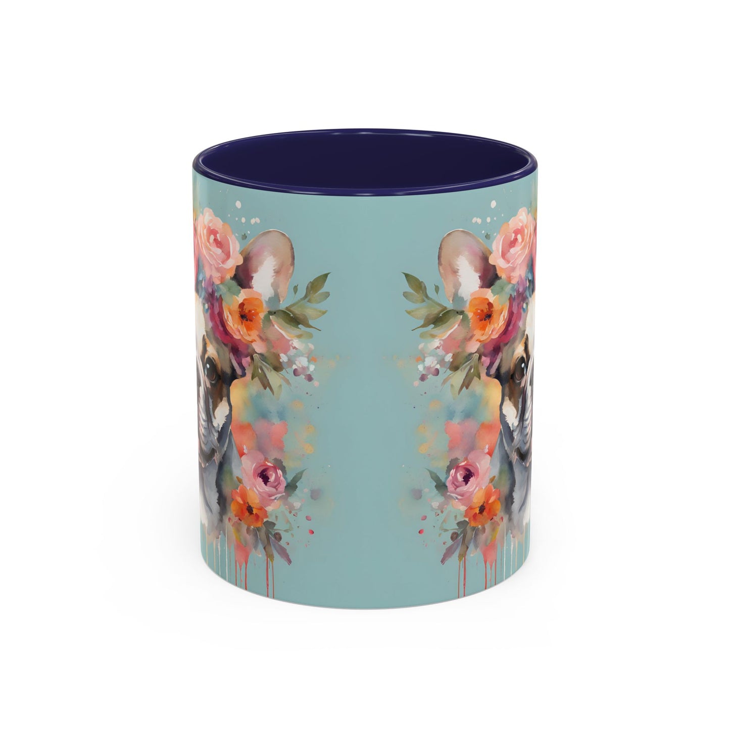 French Bulldog 02 Accent Coffee Mug - Dog Lover Gift