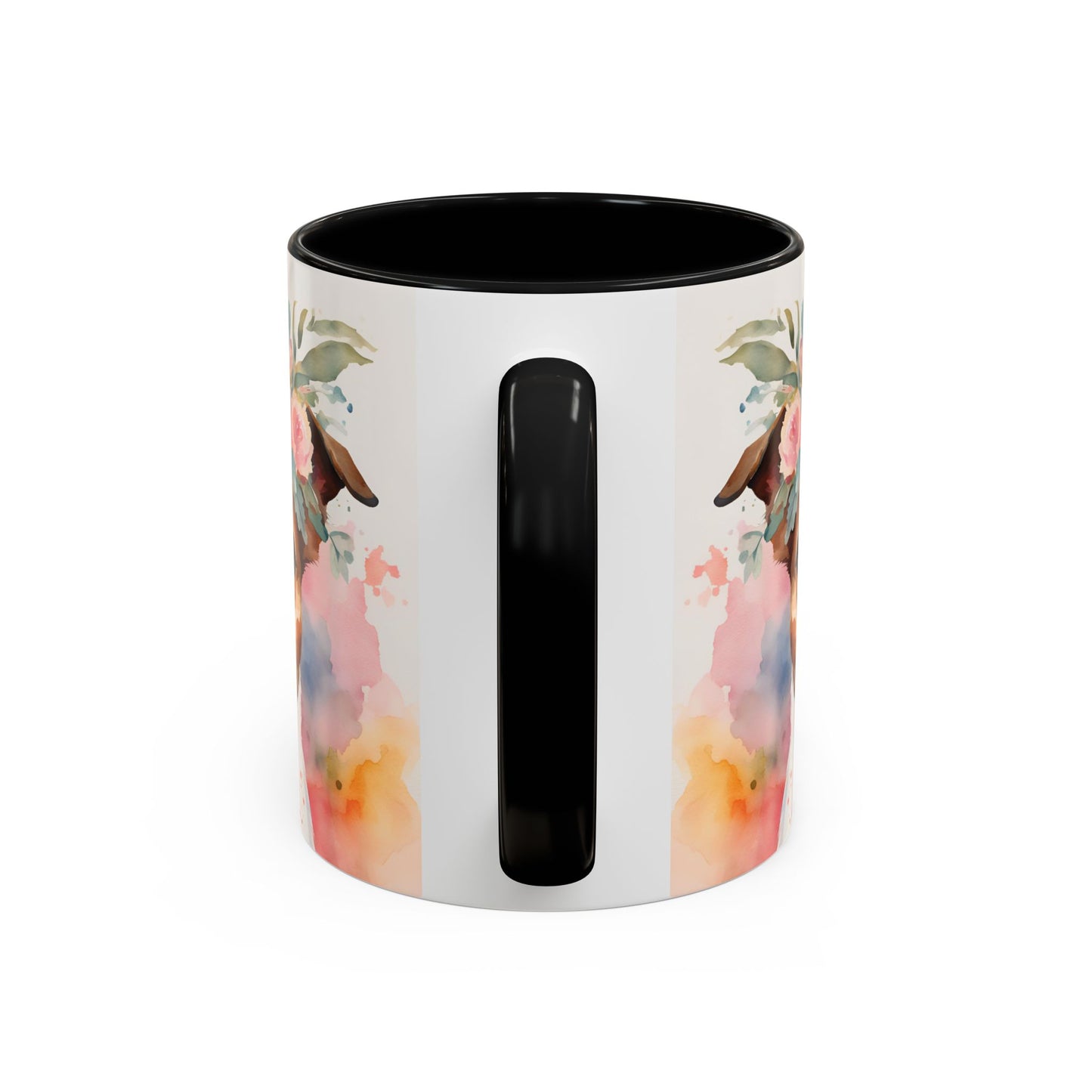 Jack Russell 01 Accent Coffee Mug - Dog Lover Gift