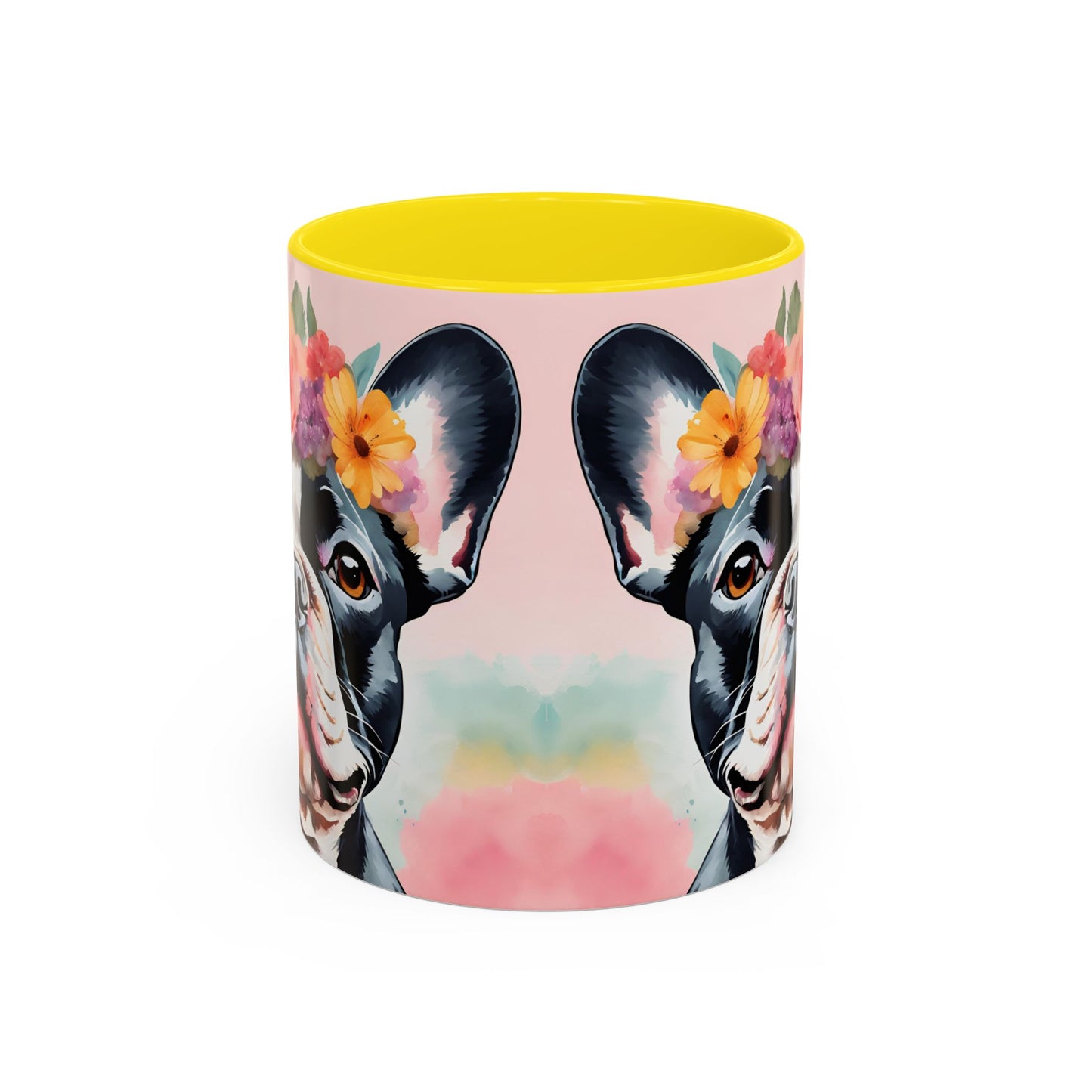 French Bulldog 01 Accent Coffee Mug - Dog Lover Gift