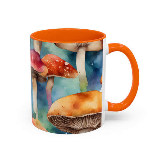 Mushroom 7 Accent Mug 11oz
